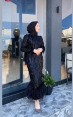 -SİYAH SIVAMA TÜYLÜ - BEDEN (36/38/40)-(56-58-60)