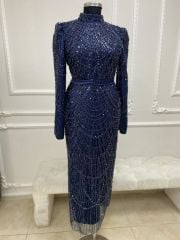 LACİVERT ŞERİT KALEM (36-38-40)