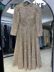 KREM KİLOŞ ÇİÇEK DESEN 34-36-38